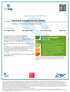 SurveyCertificate_faircheck Schadenservice GmbH_05_08_2026