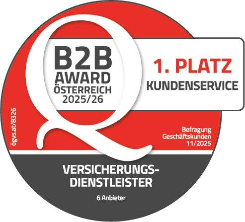 ÖGVS_Siegel_B2B_1-Platz_Kundenservice_Versicherungsdienstleister_Faircheck ÖGVS Siegel B2B 1. Platz Versicherungsdienstleister